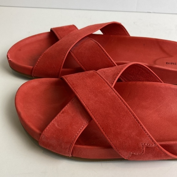 Birdies Robin Slides Sandals Persimmon Coral Red Orange Size 6.5 - Picture 8 of 16